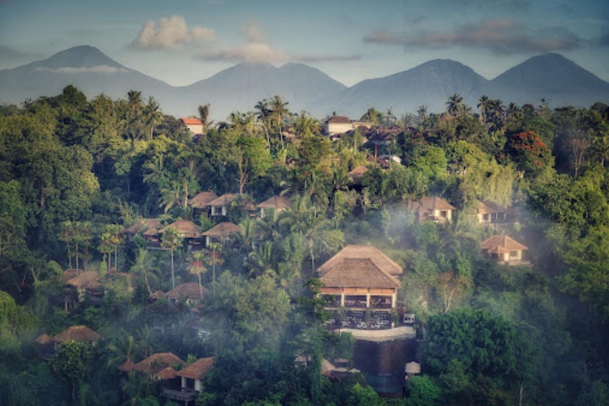 Отель Hanging Gardens Of Bali Паянган Экстерьер фото